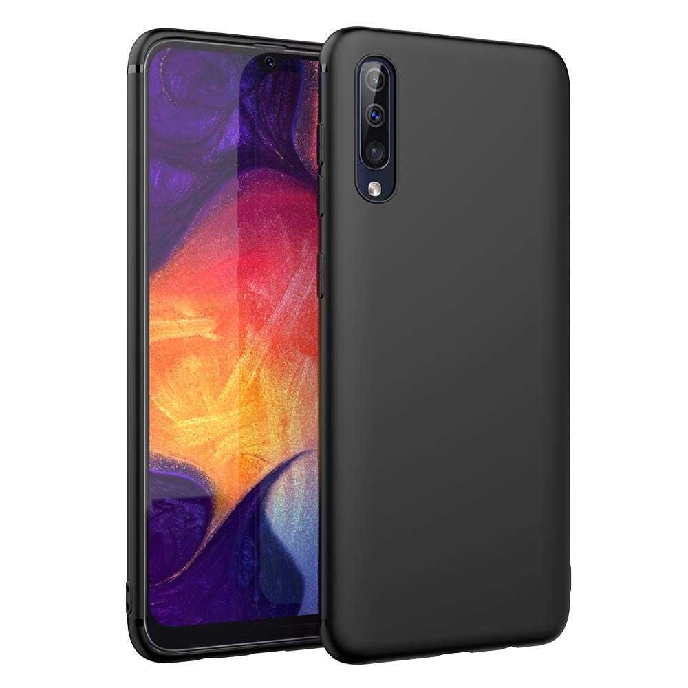 Etui Slim Matt do Samsung Galaxy A50 + Szkło Hartowane