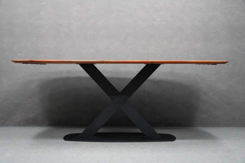 STÓŁ LAKIEROWANY Drewniany lite drewno akacja 200 cm BGM24.pl B 6472