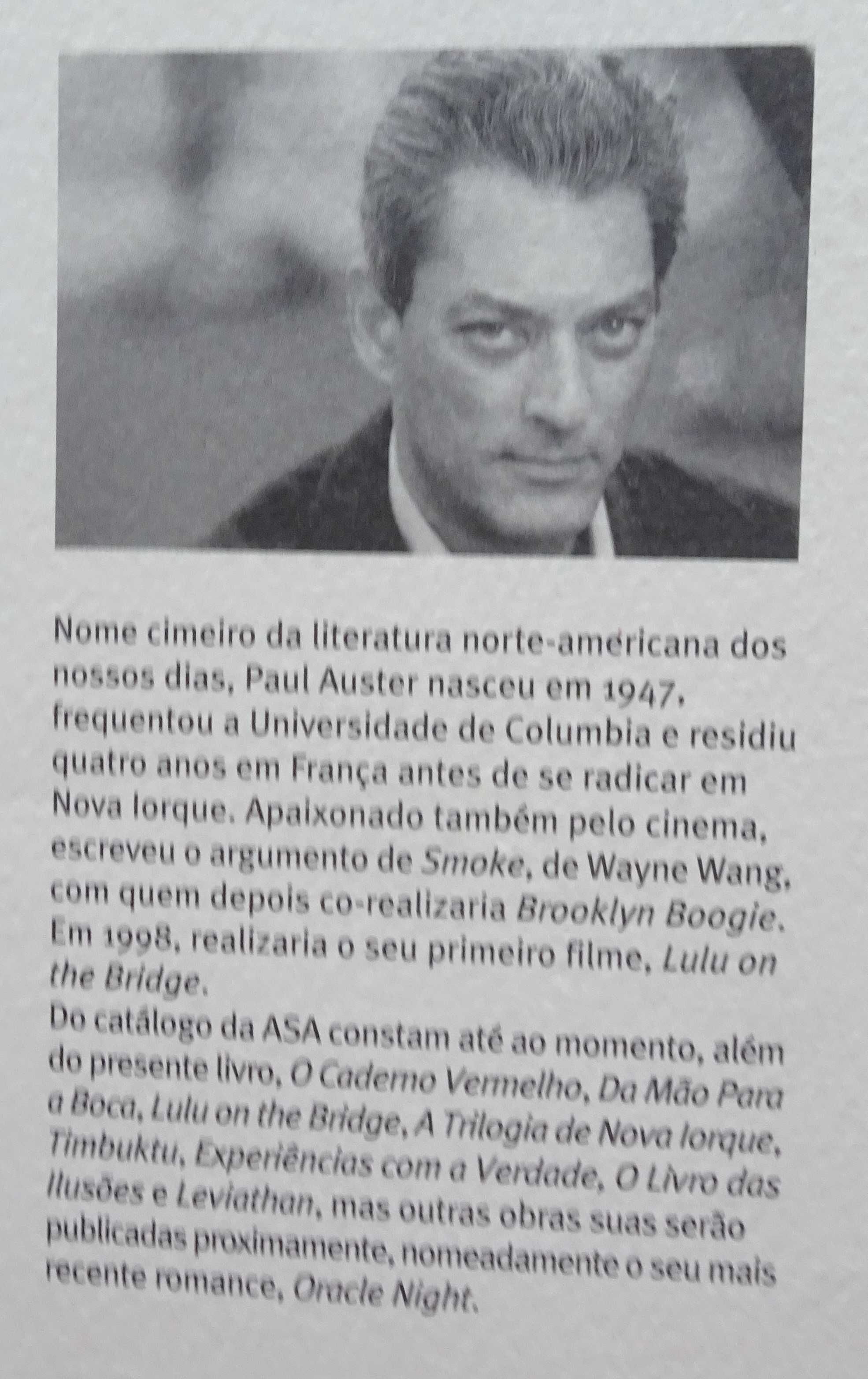 Inventar A Solidão de Paul Auster