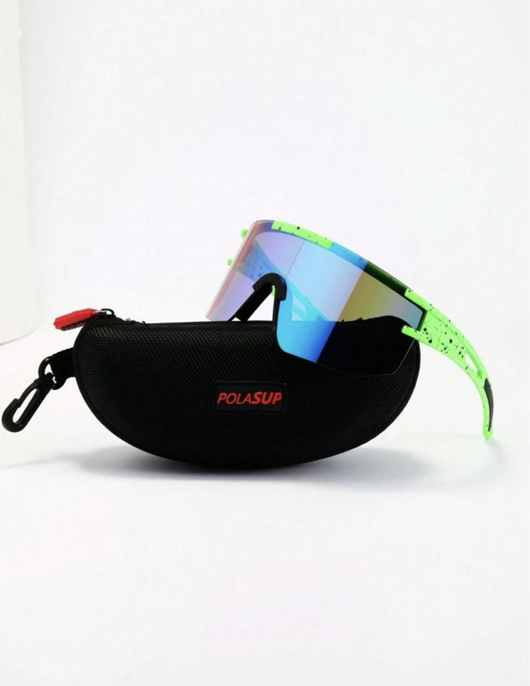 Okulary sportowe antyrefleksyjne przeciwsłoneczne na rower
