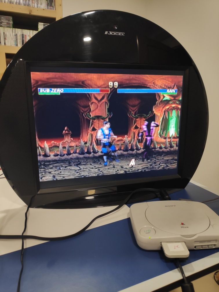 Televisão LCD 20" retrogaming