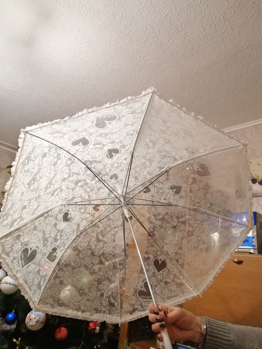 Свадебный зонт зонтик