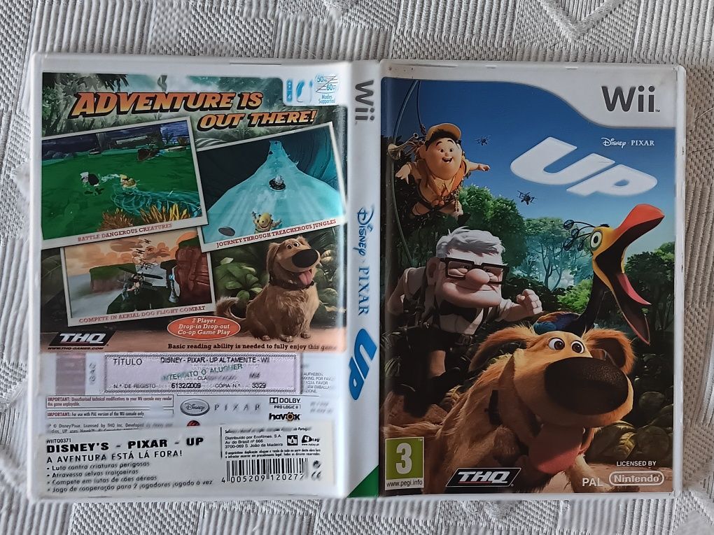 UP Disney Pixar Nintendo Wii