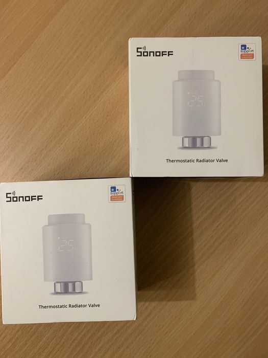 термостатическим радиаторным клапаном Sonoff TRVZB