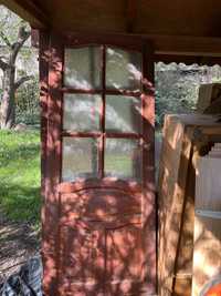 Drzwi drewniane skrzydło vintage