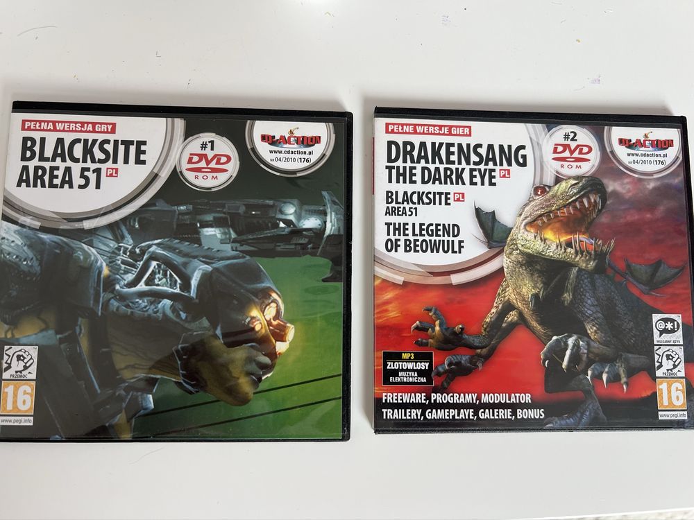 Blacksite Area 51, Drakensang, Beowulf CD-Action 04/2010 CDA 176