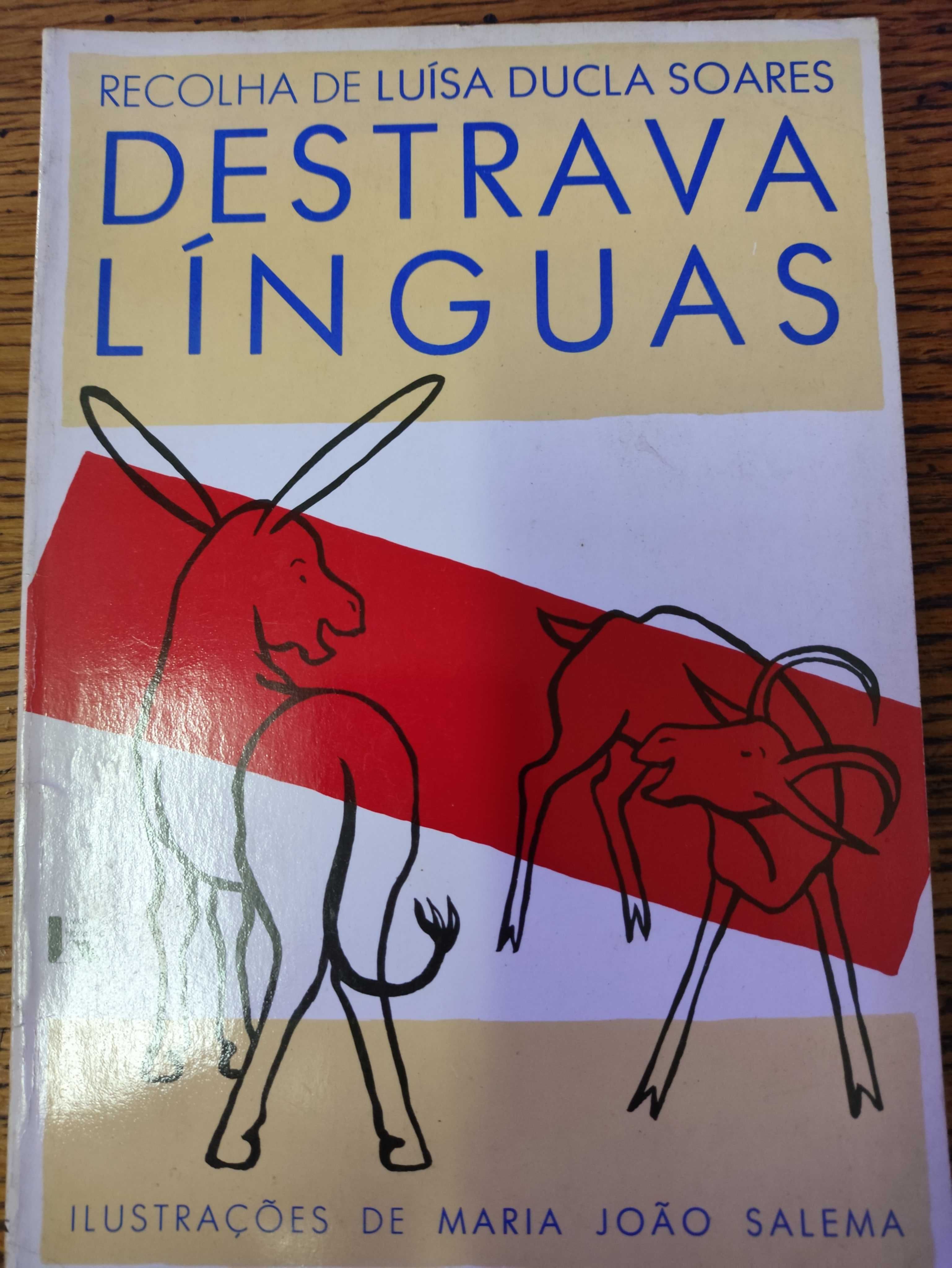 Livro Destrava Línguas - Luísa Ducla Soares
