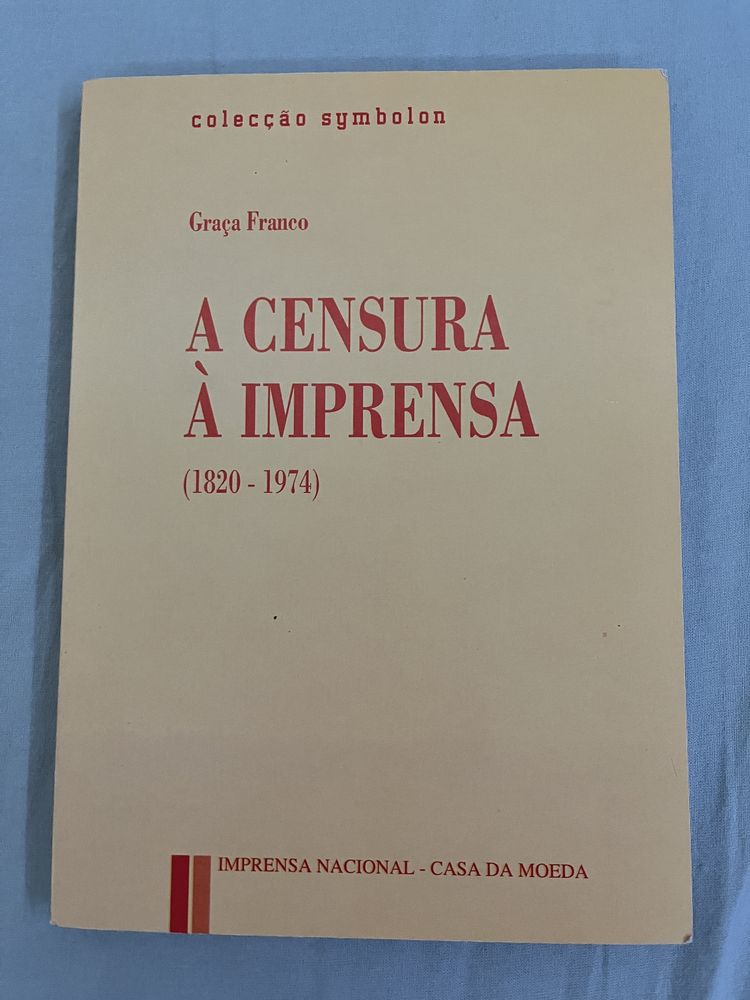 Livro "A censura imprensa"