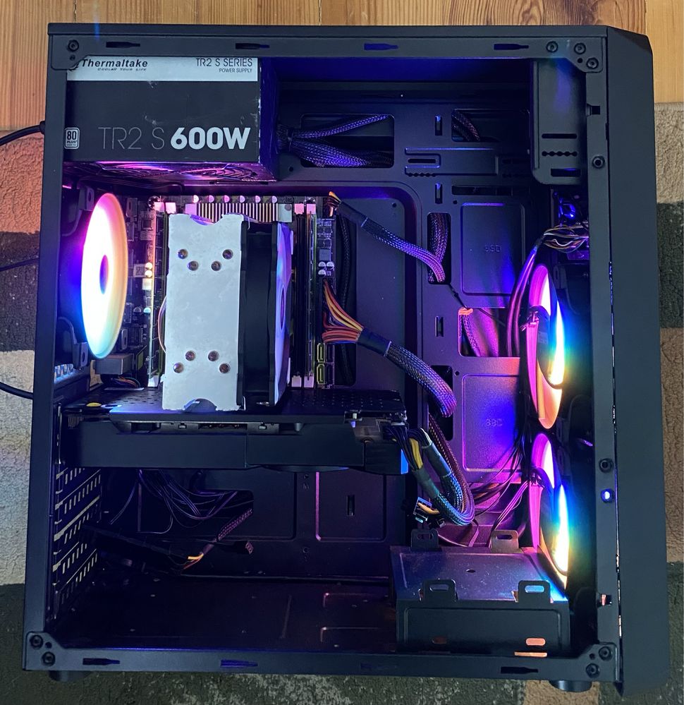 ПК Xeon e5 2640/DDR3 16GB/Amd Radeon RX470 4GB/NVME.M2 512GB/БЖ 600