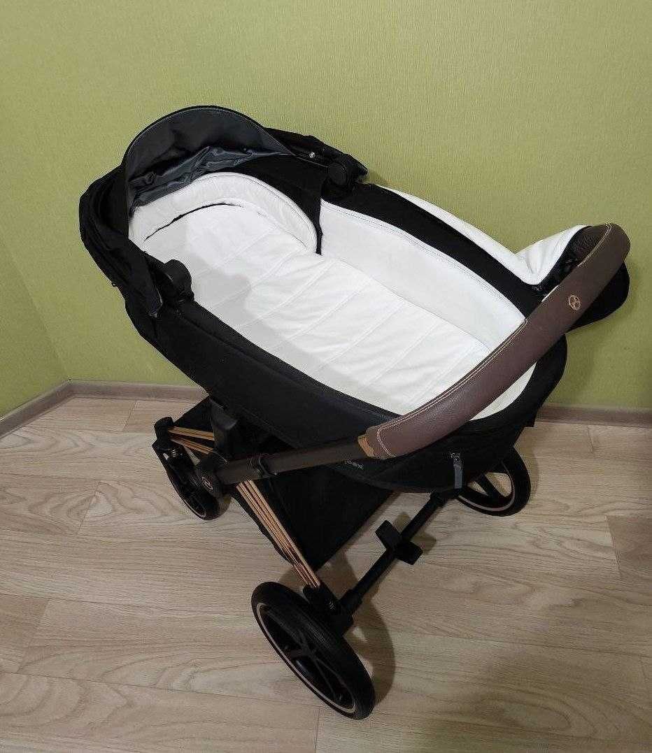 Cybex Priam Black Rose Gold коляска, ідеальний стан