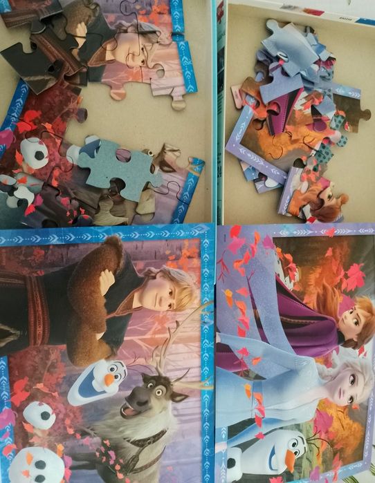 Пазли крупні puzzle trefl Frozen Disney Холодне серце 4+
