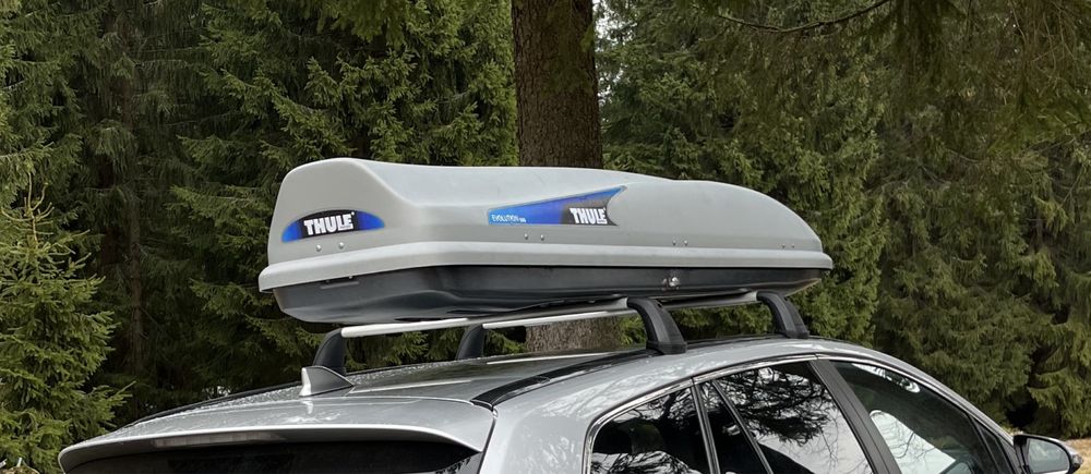 Box dachowy Thule Evolution 500 na narty
