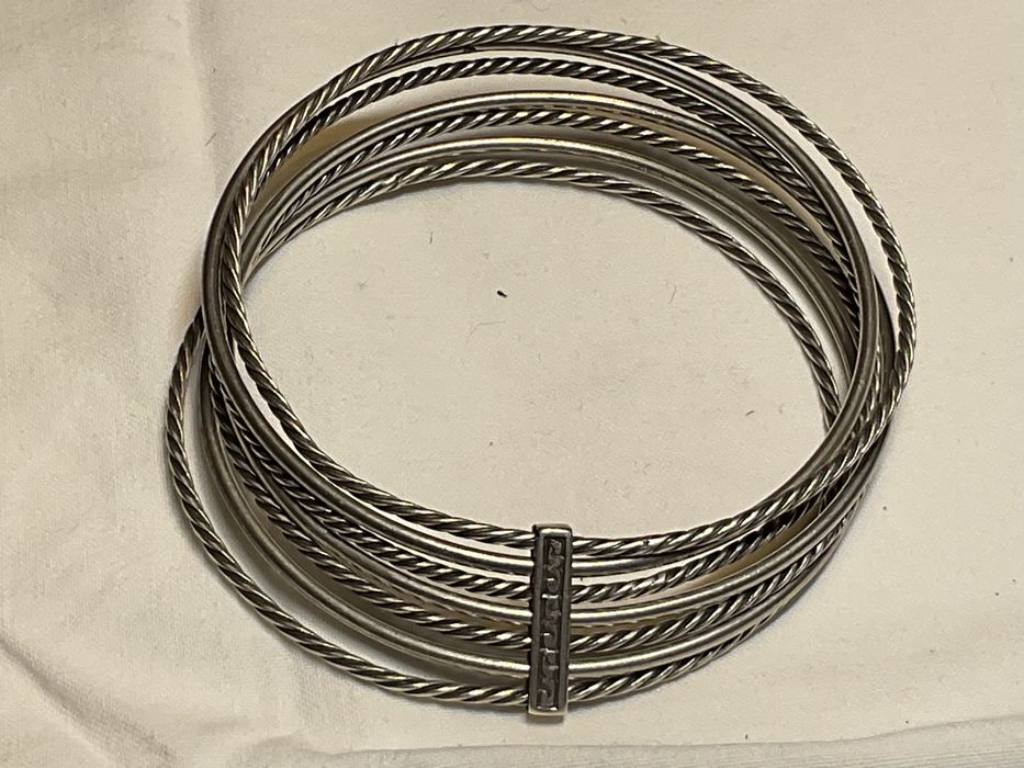 Pulsieras em prata Sete Escravas, antigas