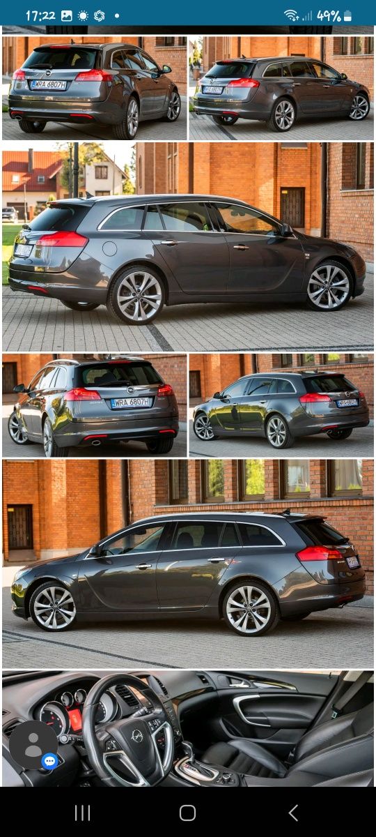 Opel Insignia OPC Line Cosmo Sport Tourer 2.0 CDTI 4x4