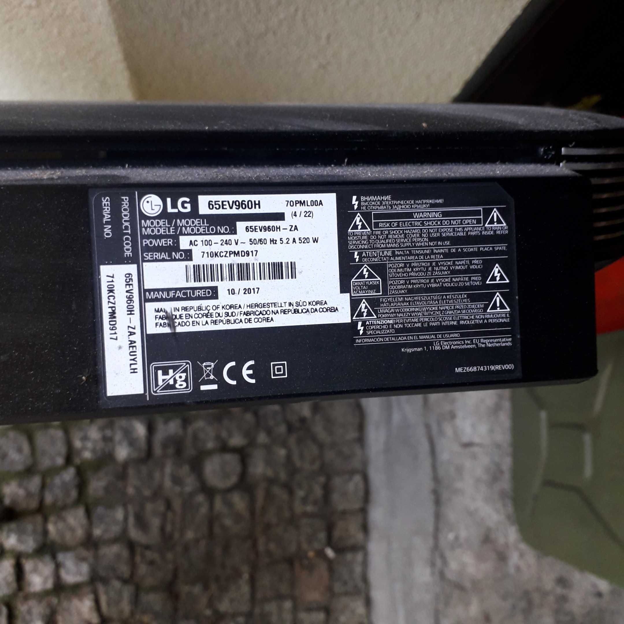 glosnik do telewizora lg 65ev960h głośnik bluetooth