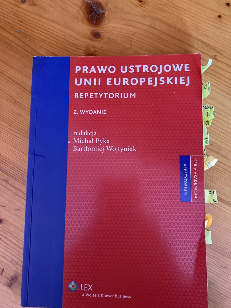 Prawo ustrojowe Unii Europejskiej. Repetytorium