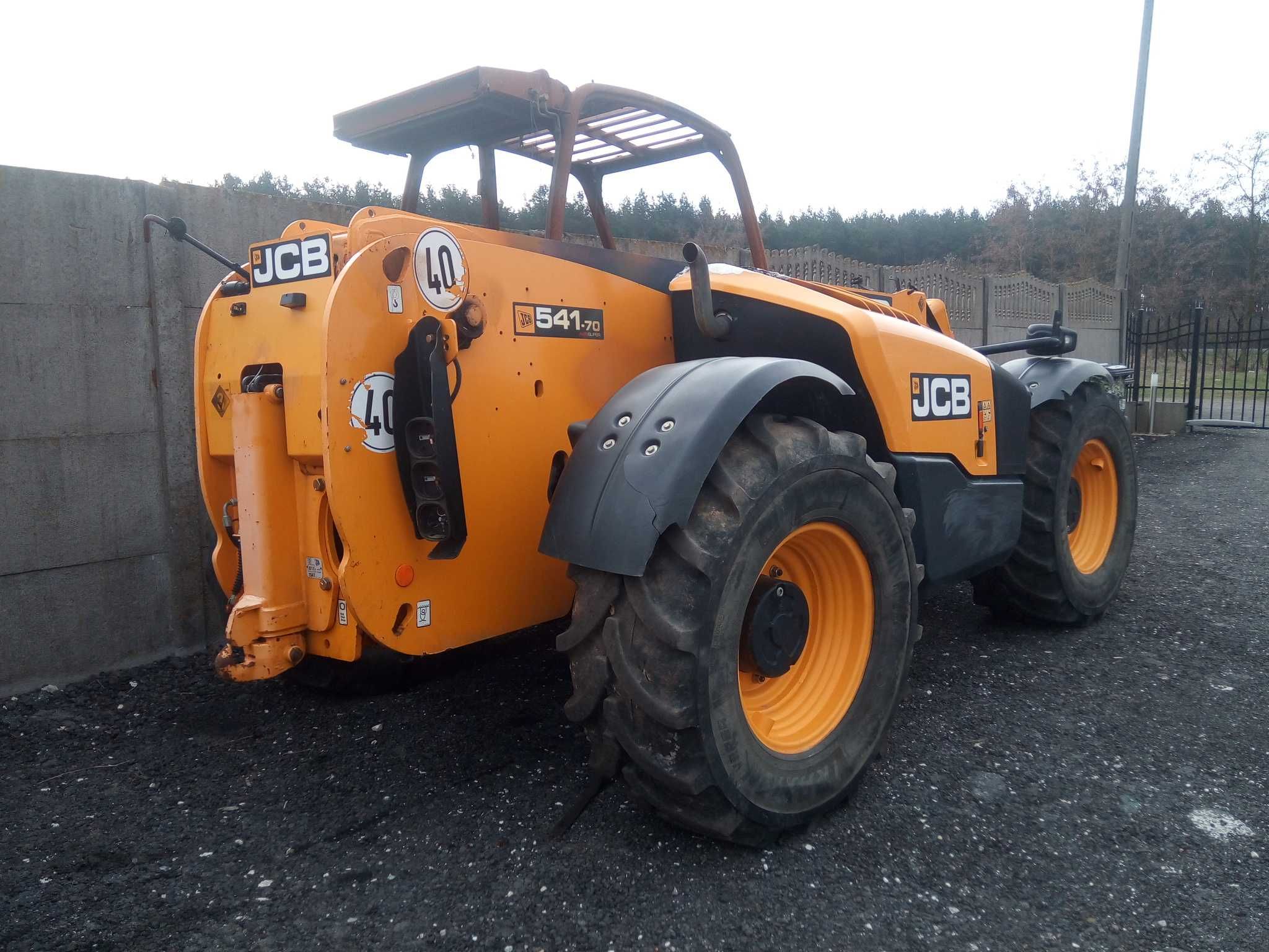 Części  Ładowarka teleskopowa    541-70  cat  jcb   manitou