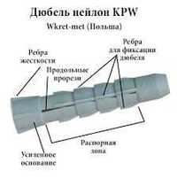 Дюбель всестороній KPW 6×50 (500 шт.)