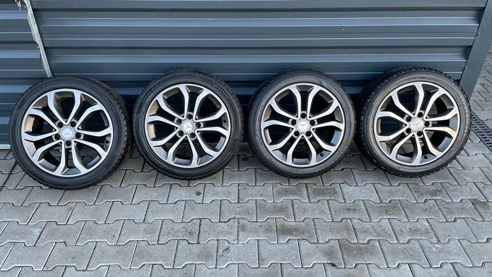 MERCEDES C W205 KOŁA FELGI OPONY ZIMA 225/45R17 A2054010200