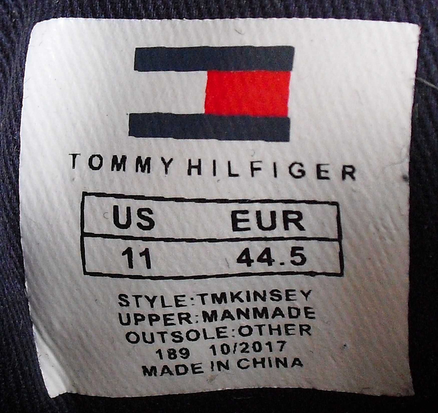 Слипоны мужские Tommy Hilfiger полукеды