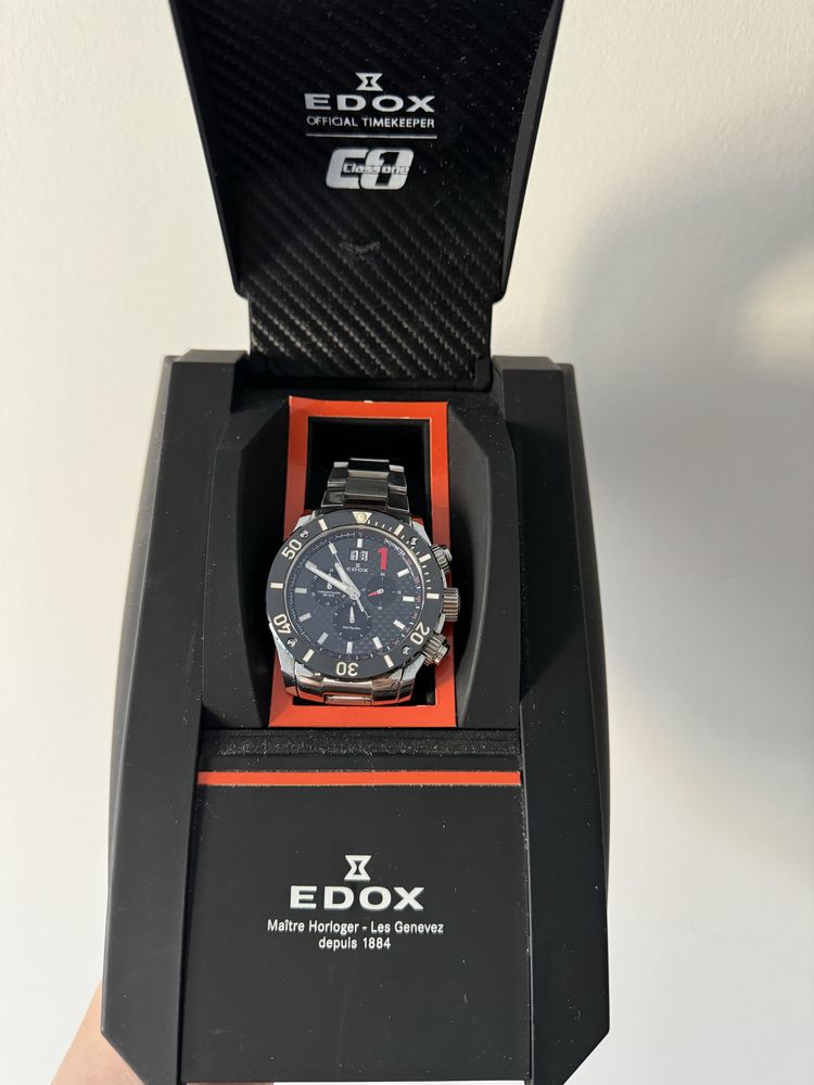 Zegarek Edox Class 1 Chronoffshore Big Date Chronograph