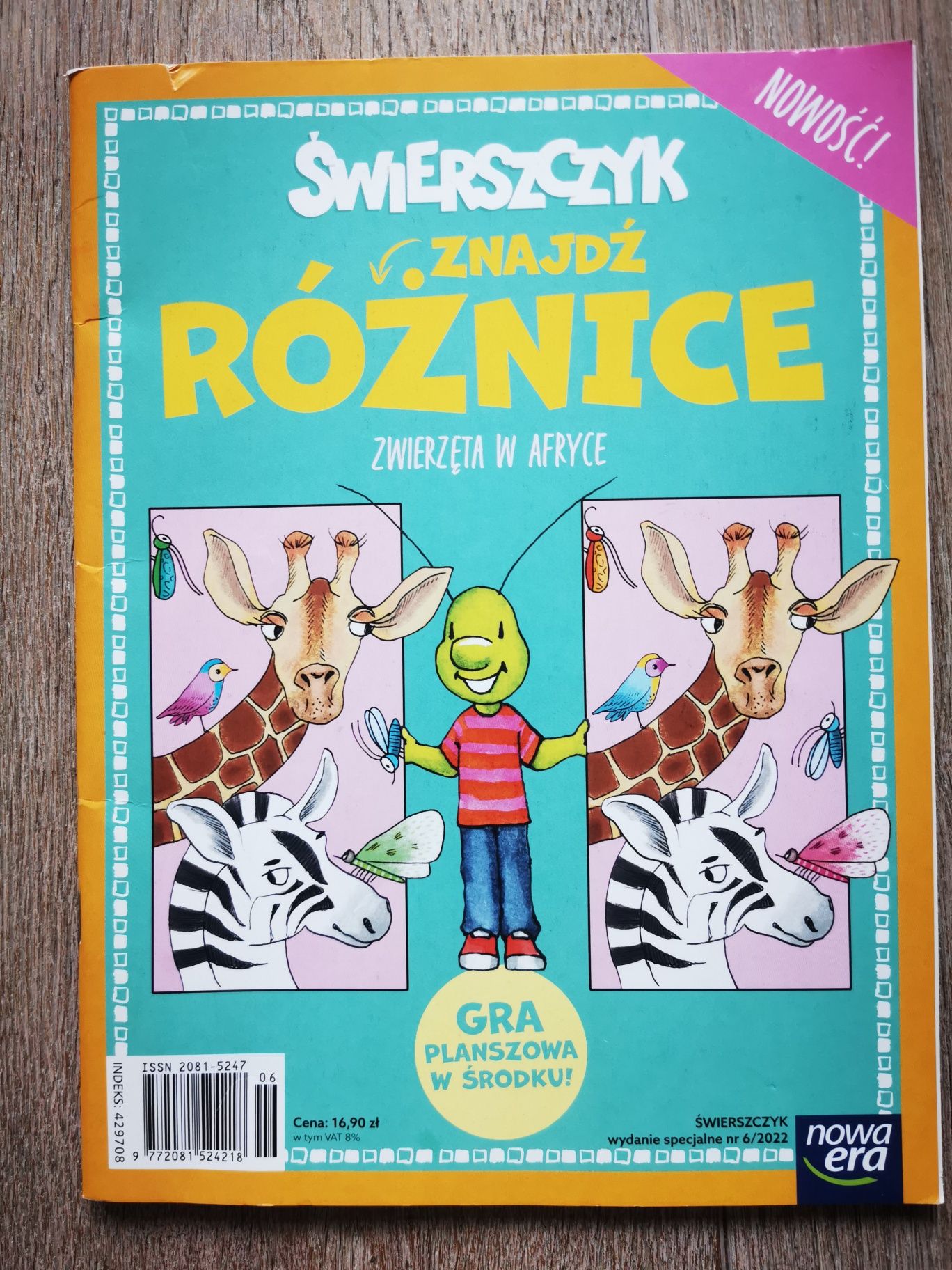 Świerszczyk znajdź różnice wydanie specjalne NOWE