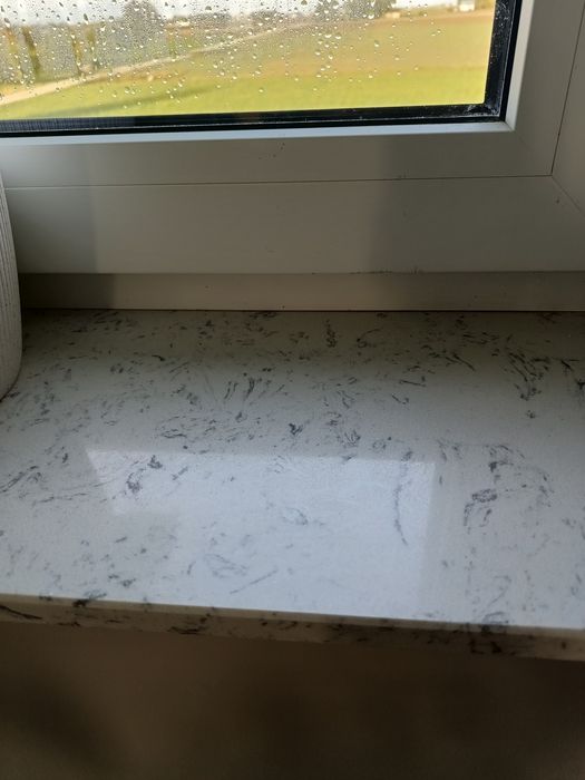 Parapet wewnętrzny konglomerat 181 cm wzór marmur