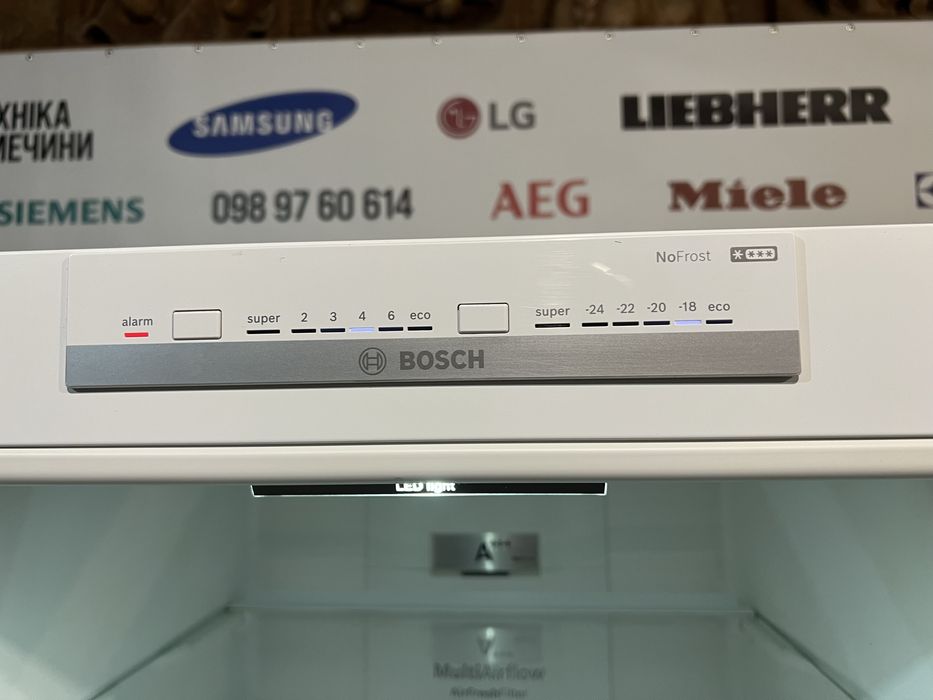 Холодильник Bosch noFrost KGN39VI45 з Німеччини