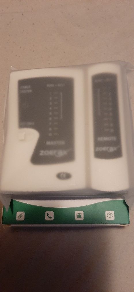 Tester kabli sieciowych lan rj45