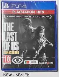 PS4 The Last Of Us Remastered em Português (SELADO)