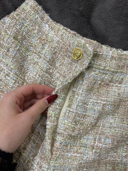 Твідовий костюм з шортами