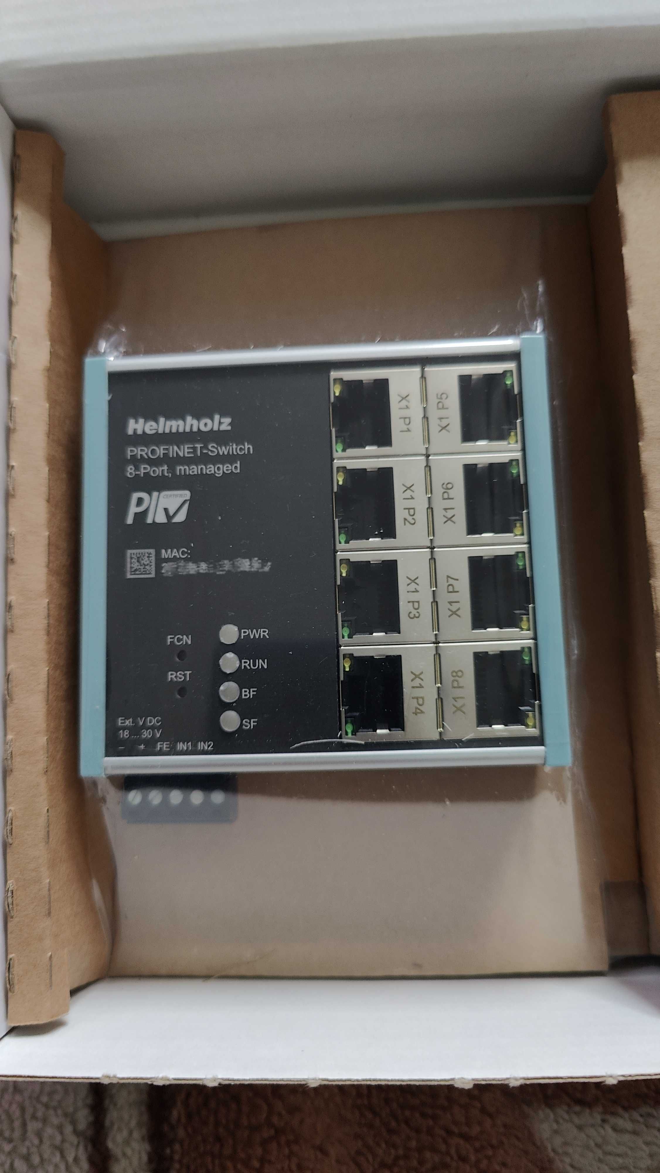 Helmholz Switch PROFINET 8-port