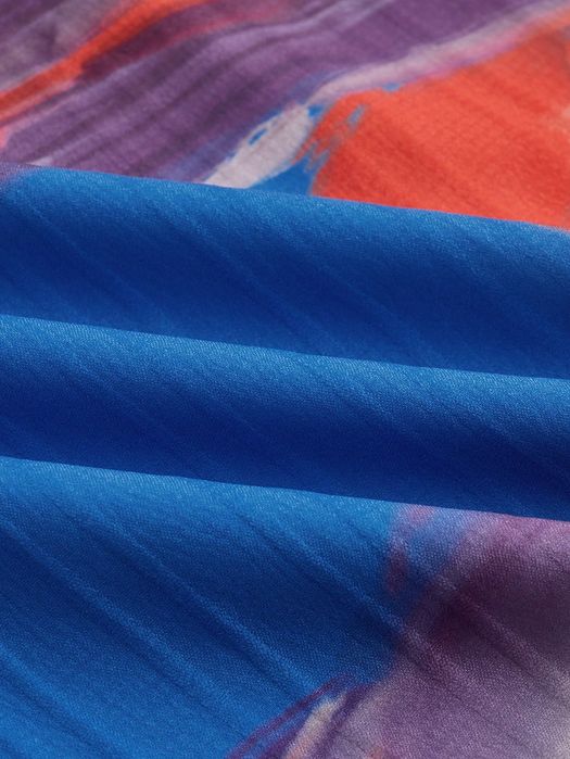 Sukienka Maxi Oversize Z Nietoperzowymi Rękawami Batwing M 38