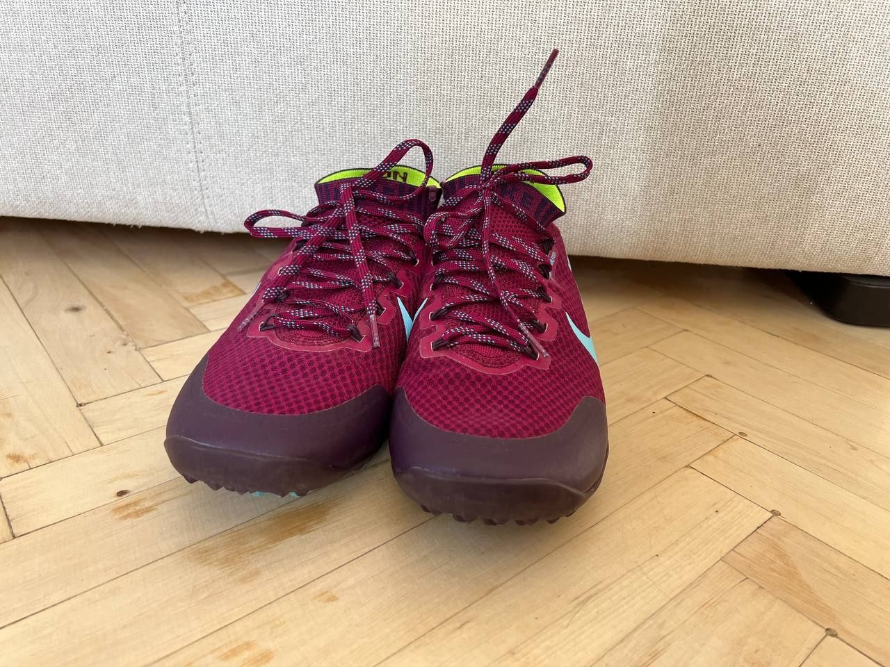Кросівки nike free hyper feel 27 см бордові