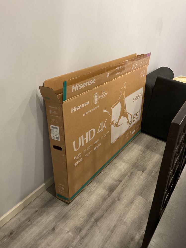 Smart TV 55'' 4K Ultra HD + Ambient Light