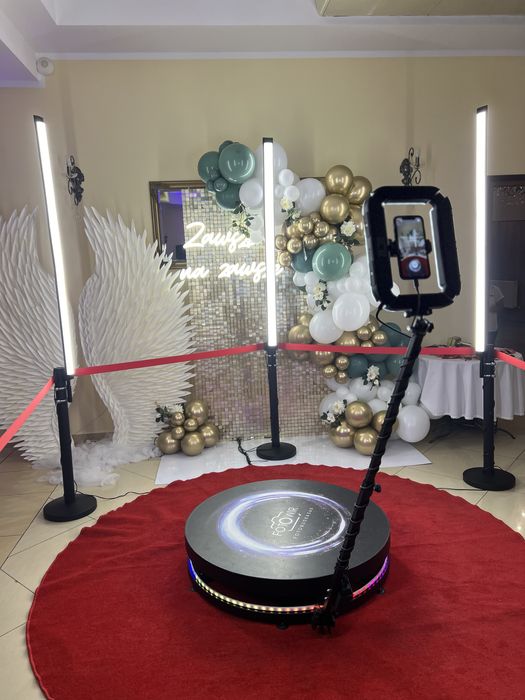 Fotobudka 360 wynajem |wesela, urodziny, imprezy okolicznościowe|