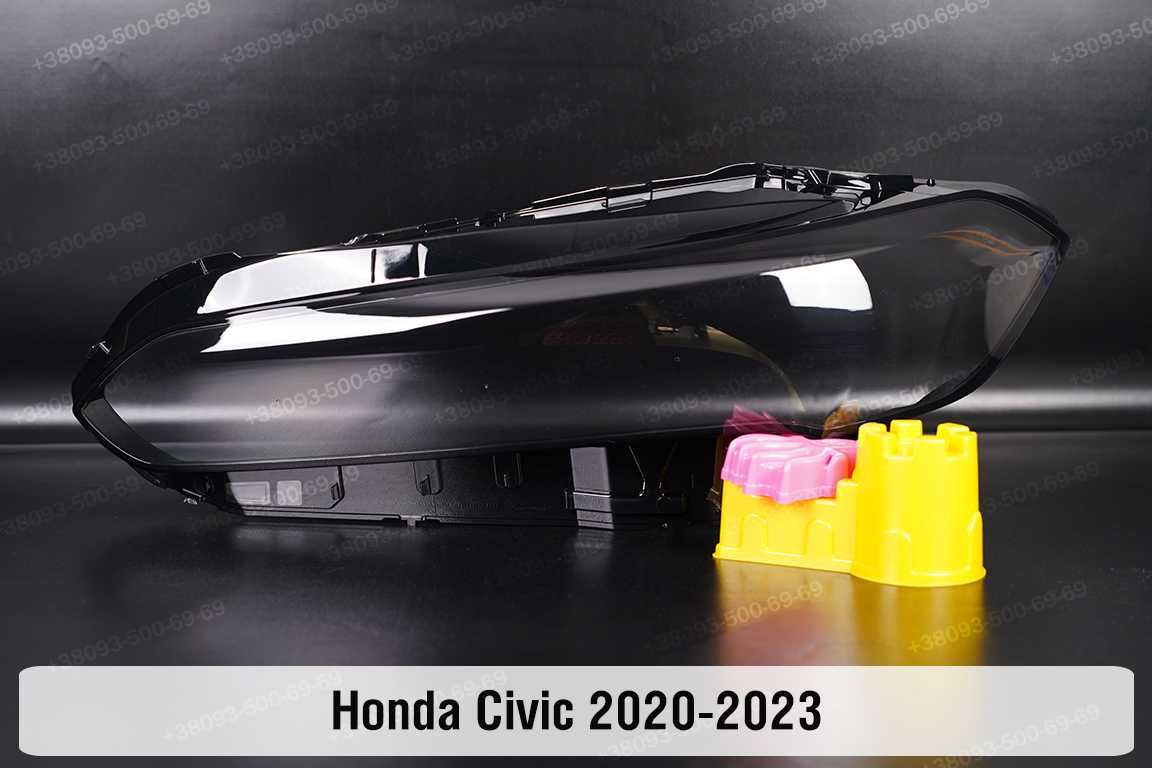 Стекло корпус Honda Civic 8 9 10 X 11 сивик хонда скло led halogen