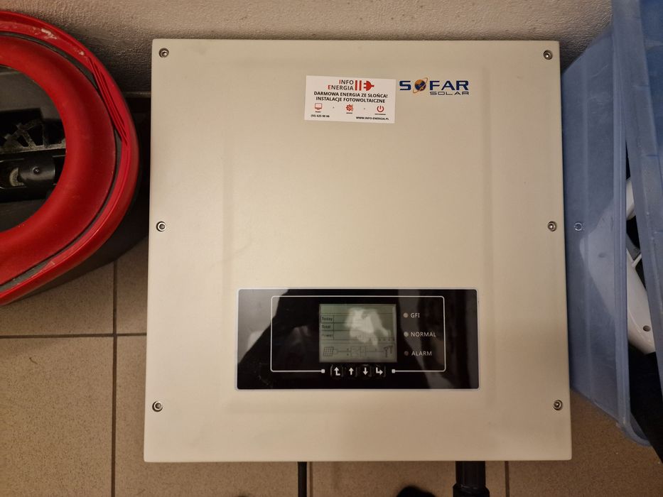 Internet falownik 3 fazowy SOFAR SOLAR 6.6KTL-X