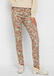 B.P.C spodnie taupe w kolorowe wzory r.38