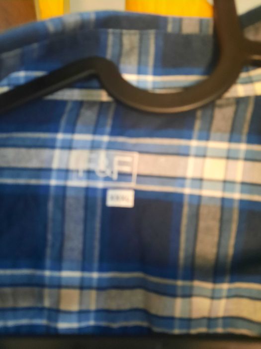 Duża męska koszulka z długim rękawem