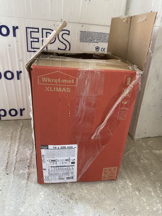 Kołki do styropianu 10x200 120sz 10x220 300szt plus zaslepki 140szr