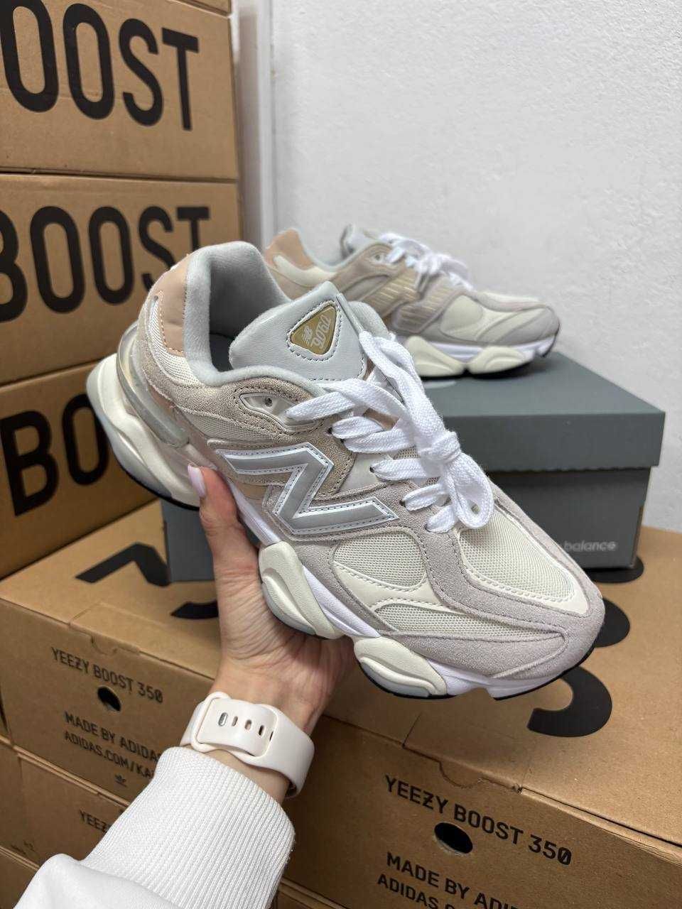 Кроссовки New Balance 9060 Damen / Нью Беленс 9060 бежевые 37 38 39