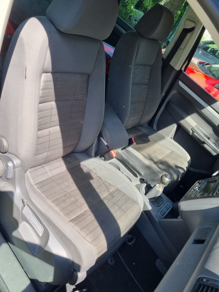 Wnętrze Fotele Volkswagen Touran grzane