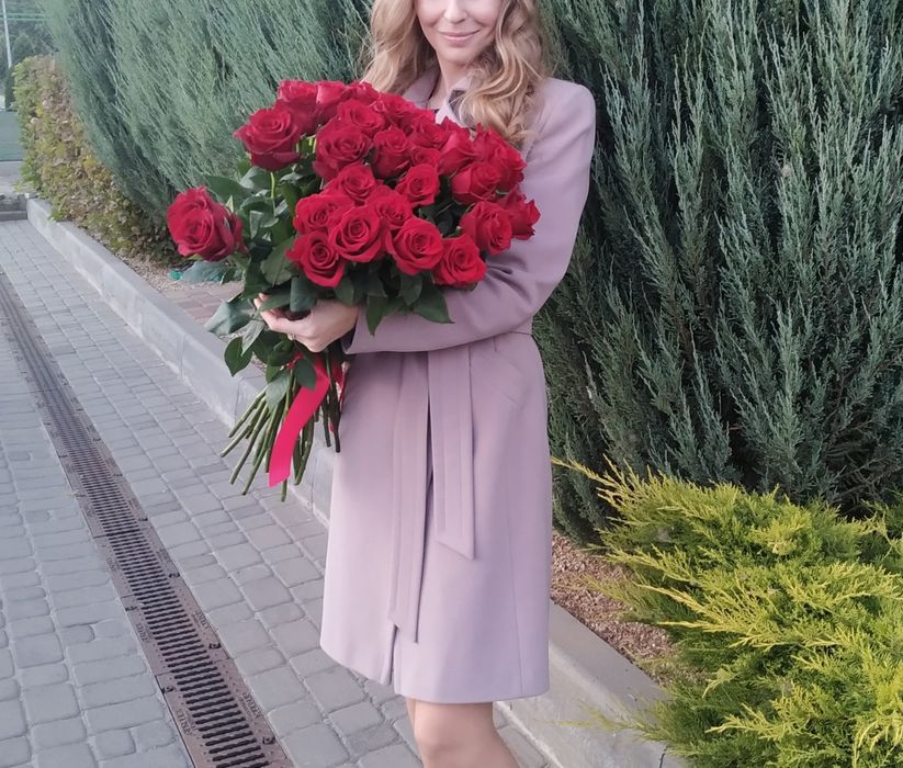 Жіноче осіннє пальто, розмір 34, 40, XS, S / куртка курточка тренч