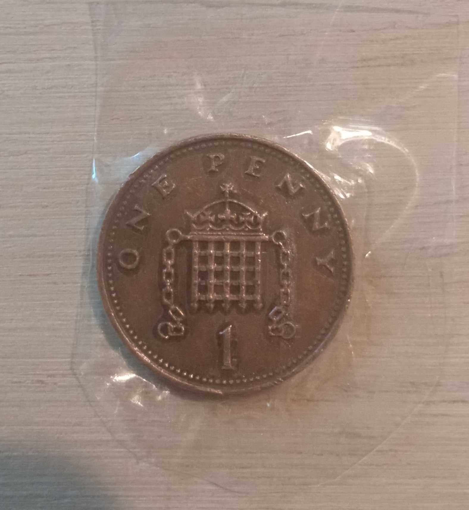Moeda One Penny 1987