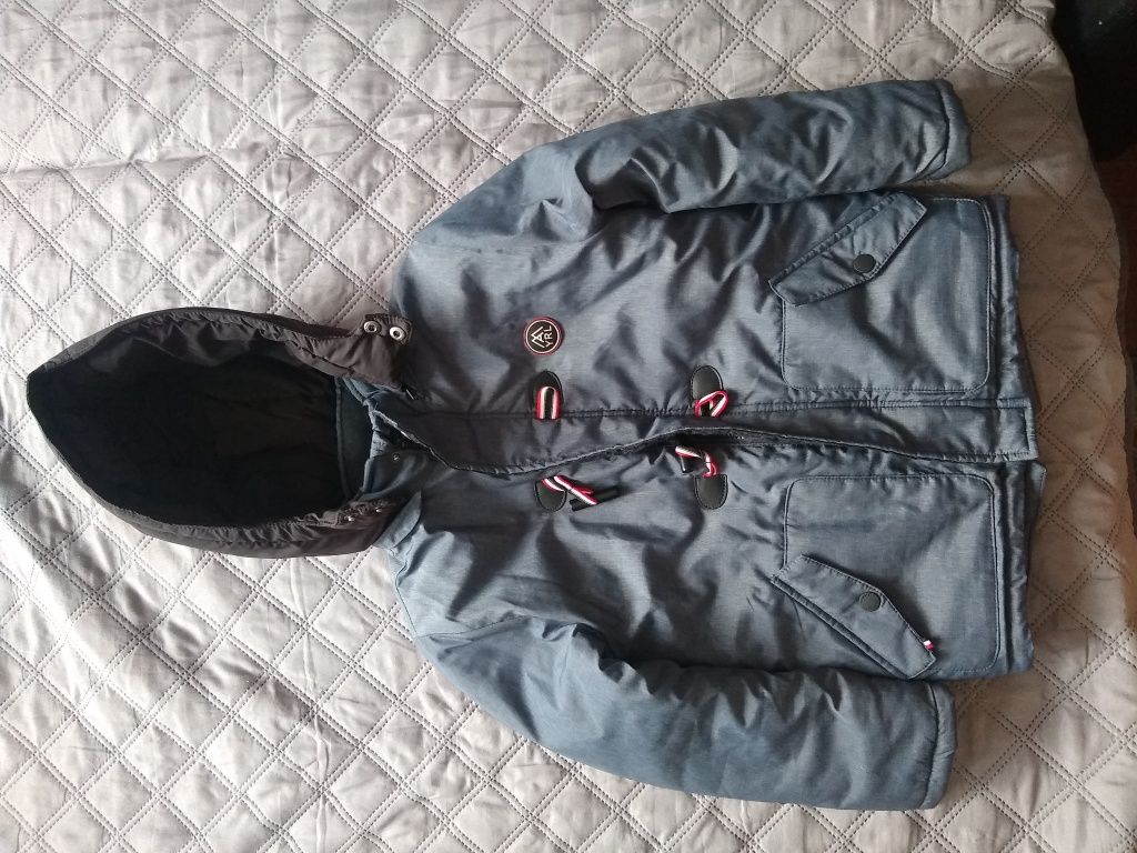 Kurtka chłopięca zimowa 128 cm
