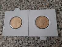 1/2 libra e 2 libras de ouro antigas sec. XIX