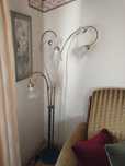 Lampa stojąca mosiężna