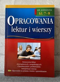 Opracowania lektur i wierszy ~ klasy 7-8