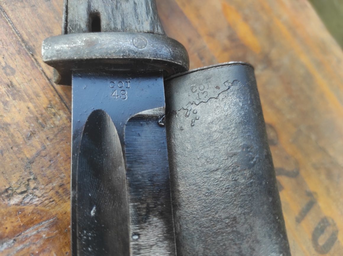 Bagnet mauser K98 zgodny WEHRMACHT 2 wojna światowa